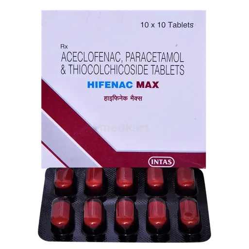 hifenac max tablet 10's